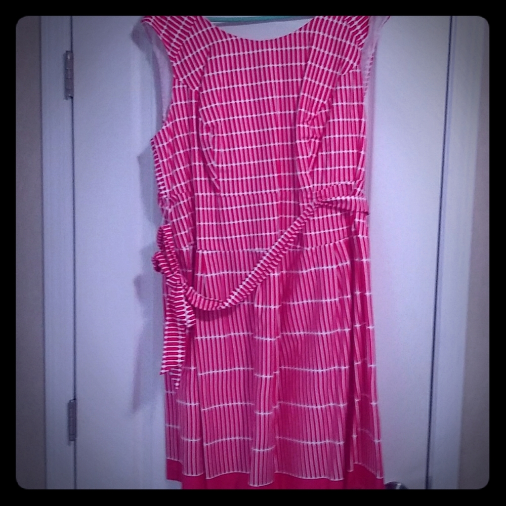 Cap sleeve dress from DressBarn